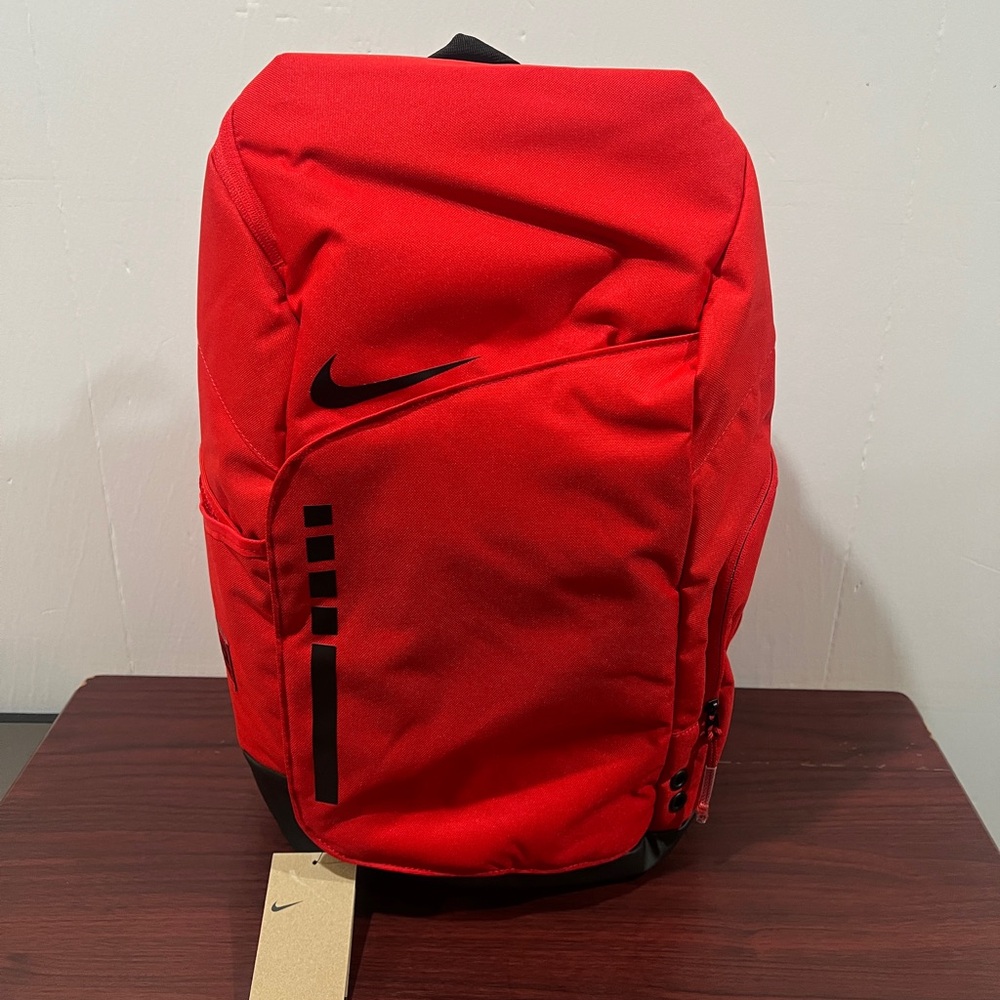Nike Élite Backpack, DX9786 657, Red & Black